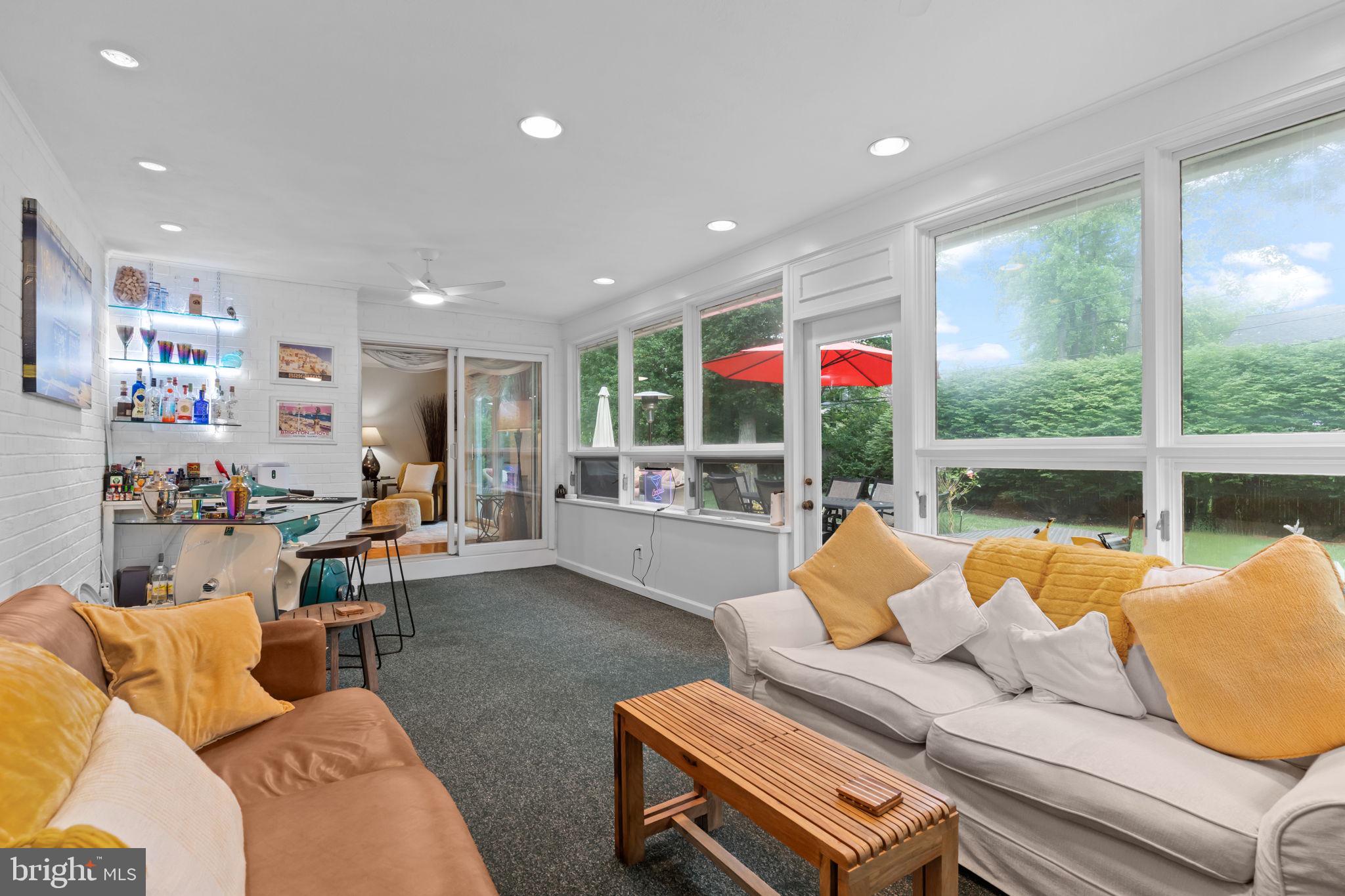 4 Keats Road Yardley, PA 19067 - Photo 31 of 65 a living room with furniture and a large window