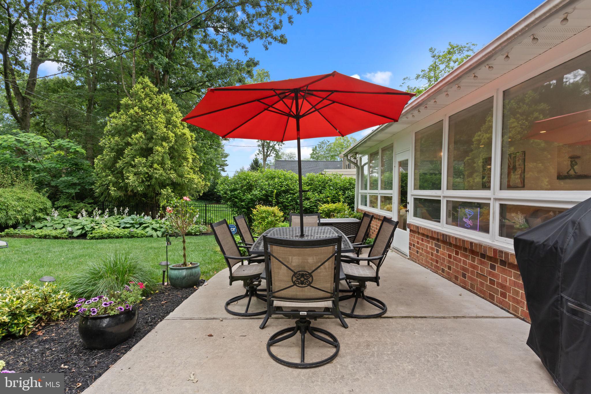 4 Keats Road Yardley, PA 19067 - Photo 32 of 65 Patio off sunroom