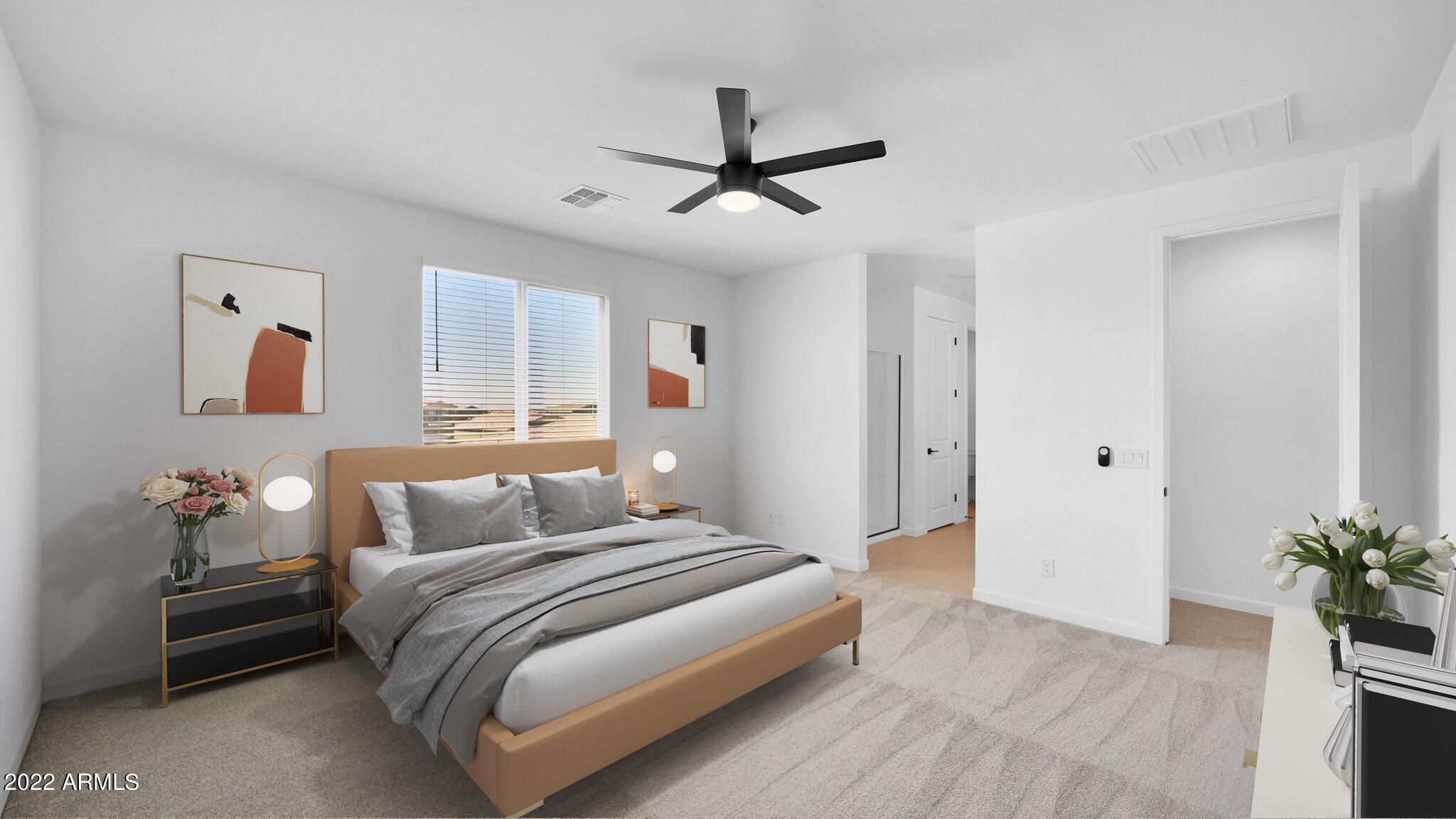 13407 West Rowel Road Peoria, AZ 85383 - Photo 10 of 52 Master bedroom
