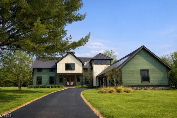 a view of an entryway with a fireplace