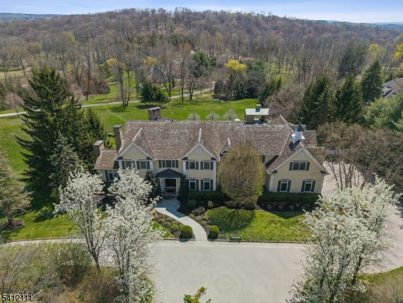 89 Mosle Road Peapack-Gladstone, NJ 07931 - Photo 4 of 50 an aerial view of a house
