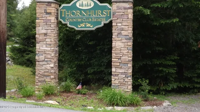 a sign on the side of a road