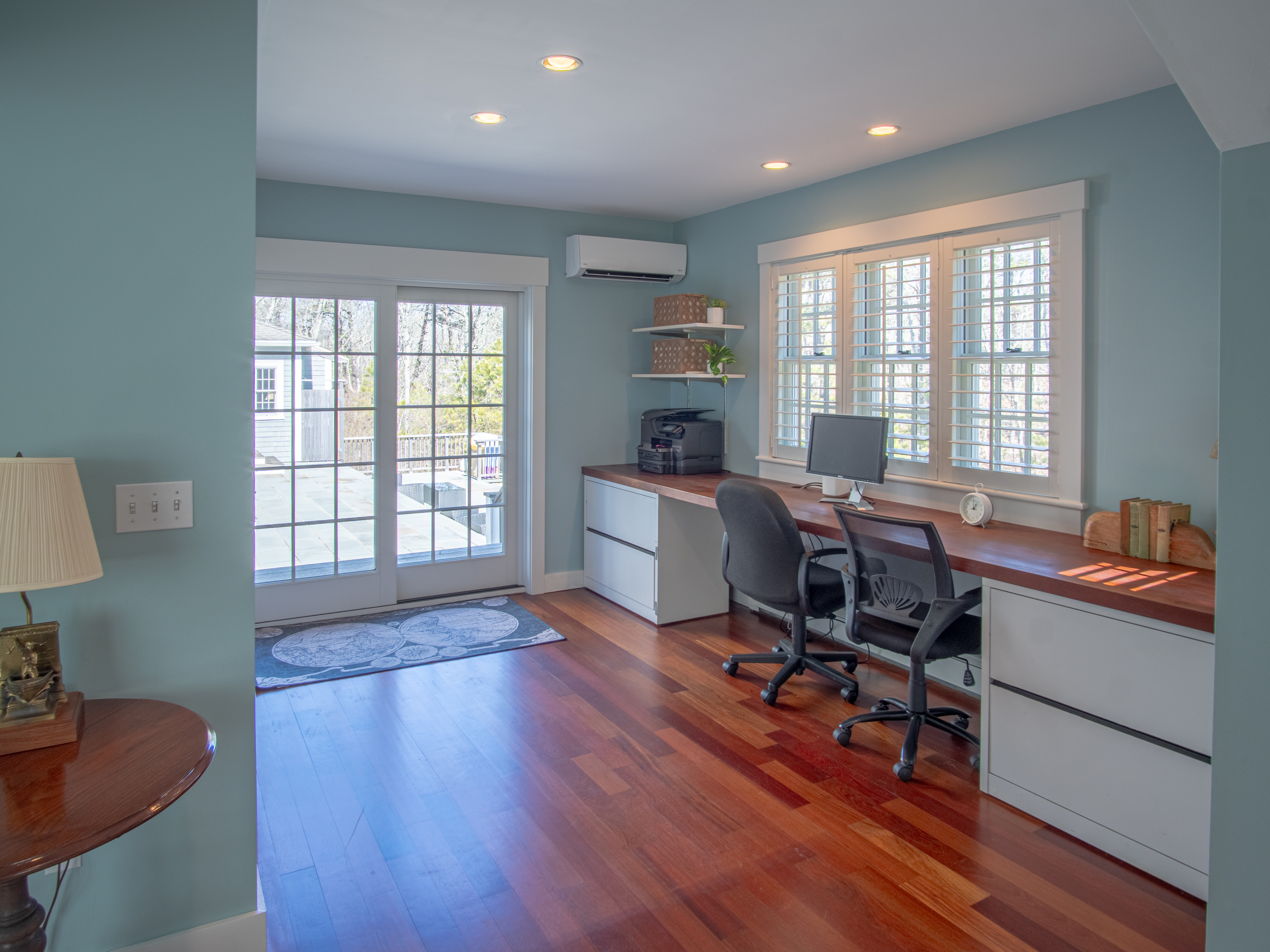 63 Bayes Hill Road Oak Bluffs, MA 02557 - Photo 40 of 60 a view of a workspace with furniture and a window