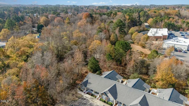 an aerial view of residential house with outdoor space