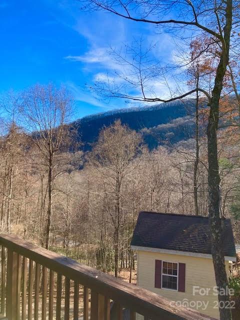 160 Flying Hawk Road Waynesville, NC 28786 - Photo 39 of 45 a view of a yard from a balcony