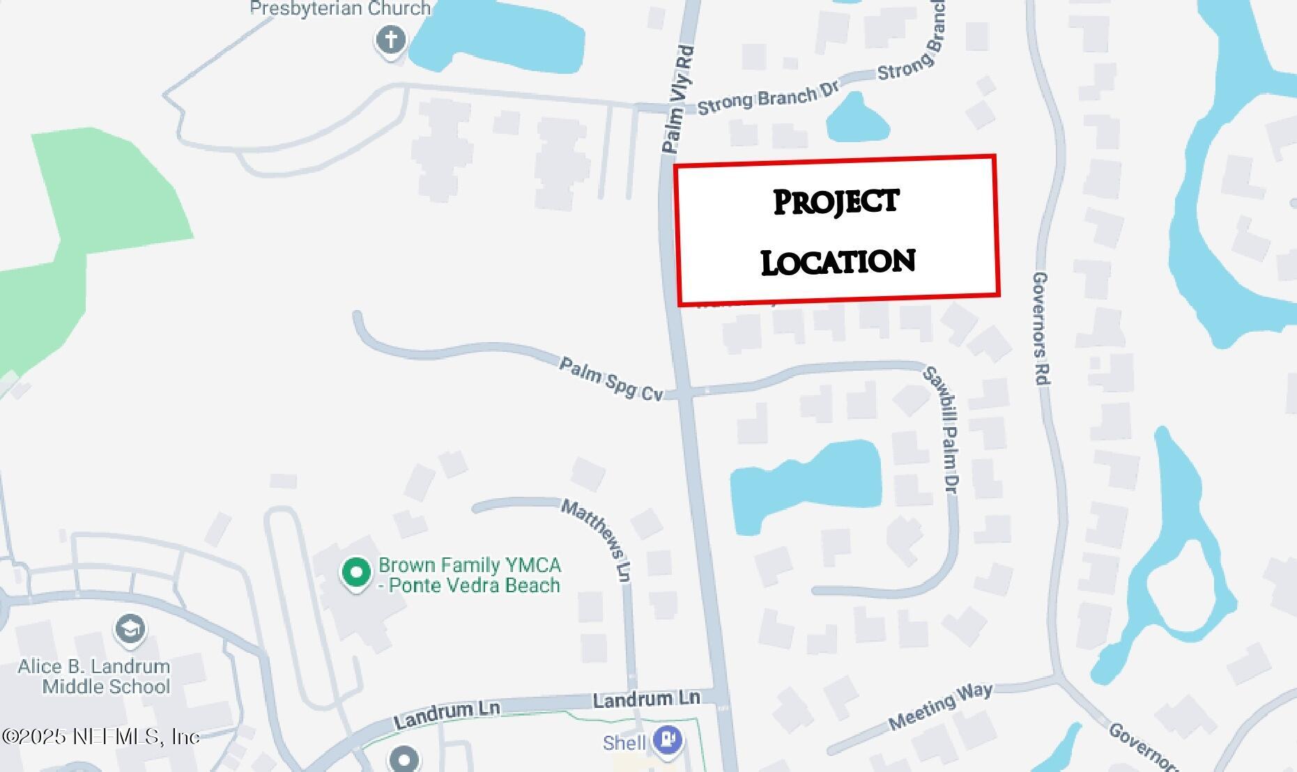 137 Walter Way Ponte Vedra Beach, FL 32082 - Photo 4 of 4 Project Location