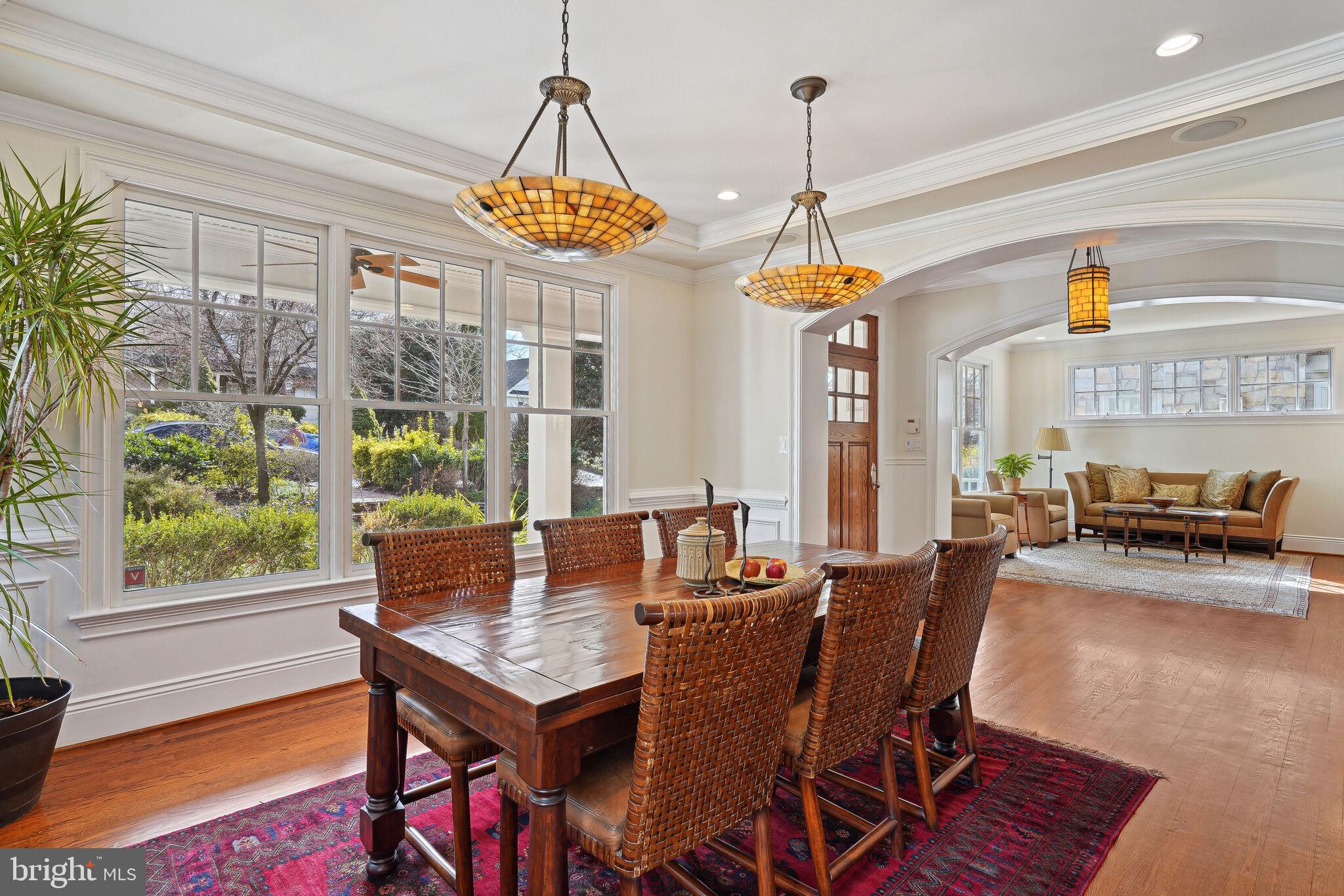 6309 Wiscasset Road Bethesda, MD 20816 - Photo 12 of 50 Large Windows - Grand Entertaining
