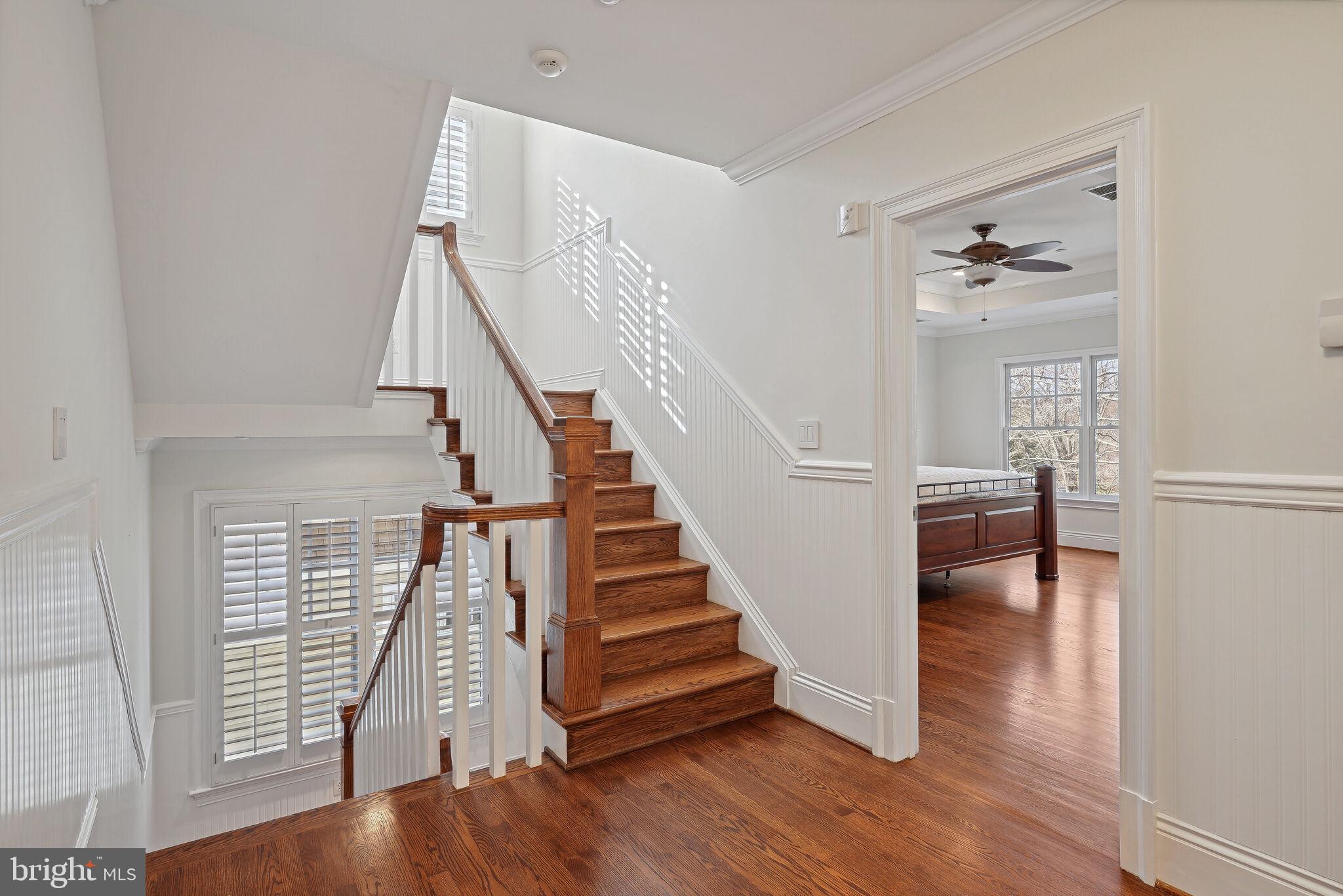6309 Wiscasset Road Bethesda, MD 20816 - Photo 20 of 50 Grand Side Staircase