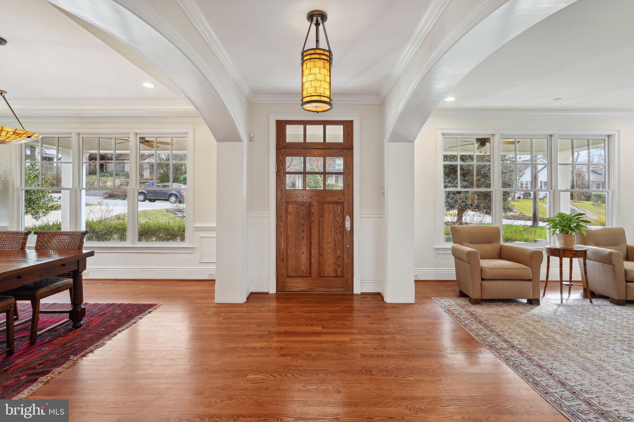 6309 Wiscasset Road Bethesda, MD 20816 - Photo 5 of 50 Stunning Entry Foyer
