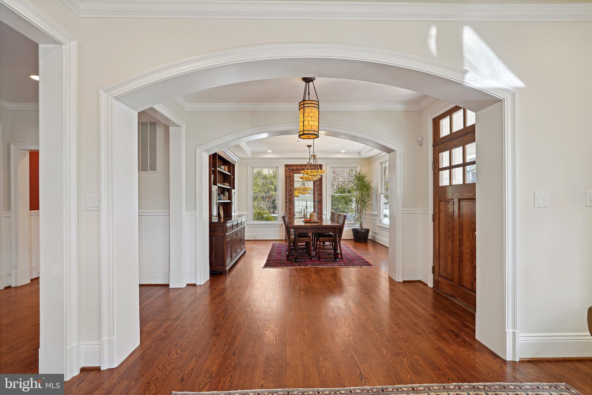 6309 Wiscasset Road Bethesda, MD 20816 - Photo 8 of 50 Exquisite Detailing Throughout