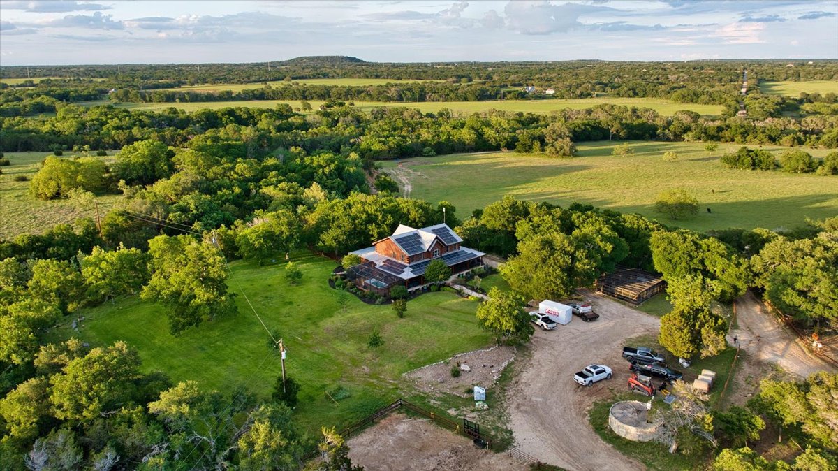 301 Blessing Ranch Road Liberty Hill, TX 78642 - Photo 2 of 40 a view of an outdoor space and mountain view