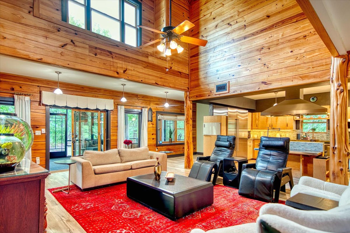301 Blessing Ranch Road Liberty Hill, TX 78642 - Photo 6 of 40 a living room with furniture and a large window