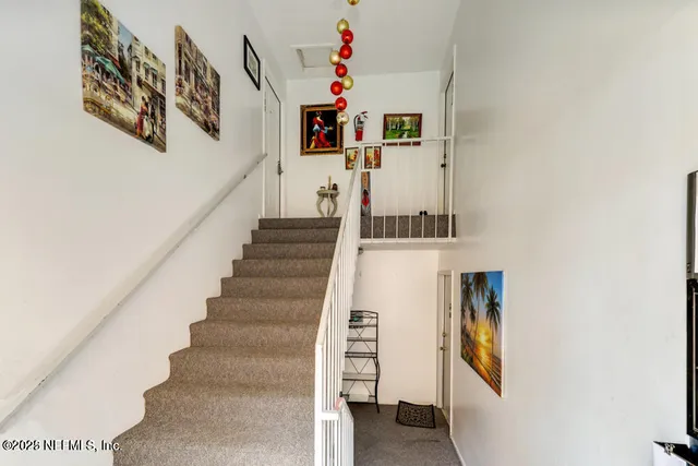 a view of entryway and hall
