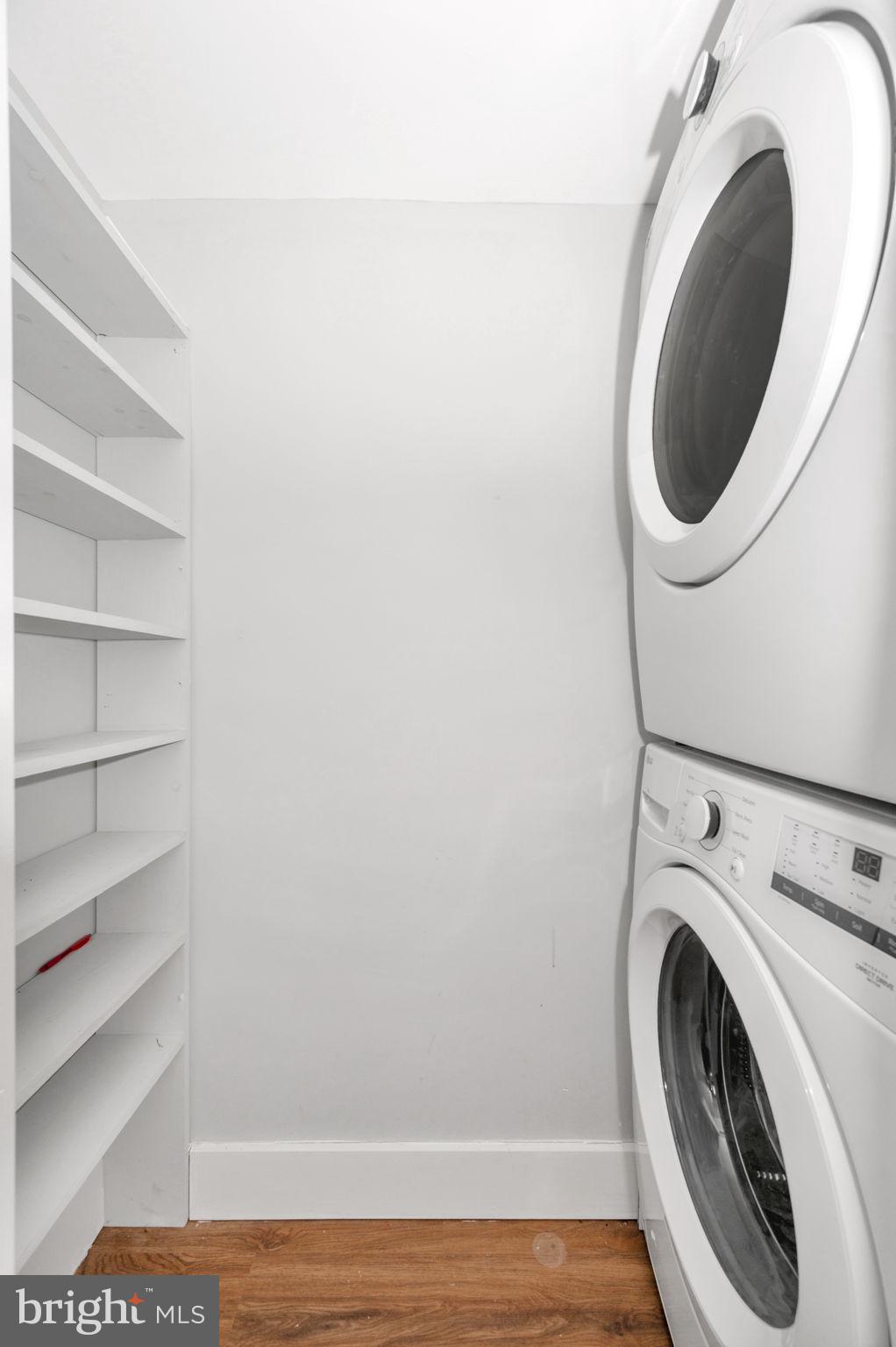 230 South Market Street, Unit 1 Frederick, MD 21701 - Photo 19 of 27 a utility room with dryer and washer