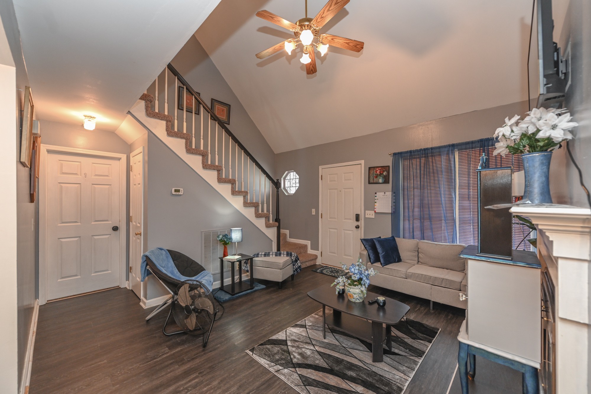 508 Robbie Ann Court Madison, TN 37115 - Photo 16 of 38 a living room with furniture and a chandelier