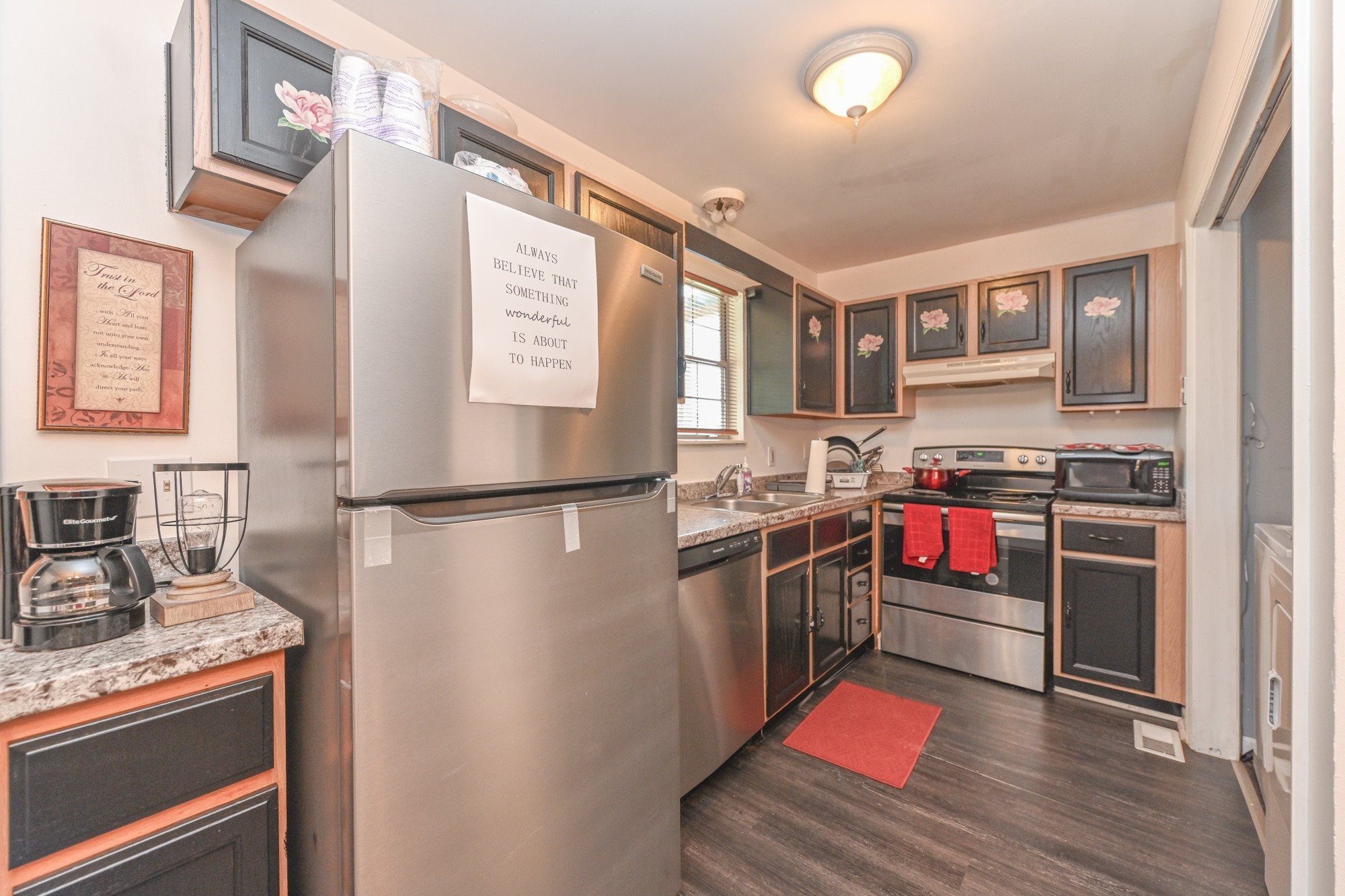 508 Robbie Ann Court Madison, TN 37115 - Photo 20 of 38 a kitchen with stainless steel appliances granite countertop a refrigerator sink and stove