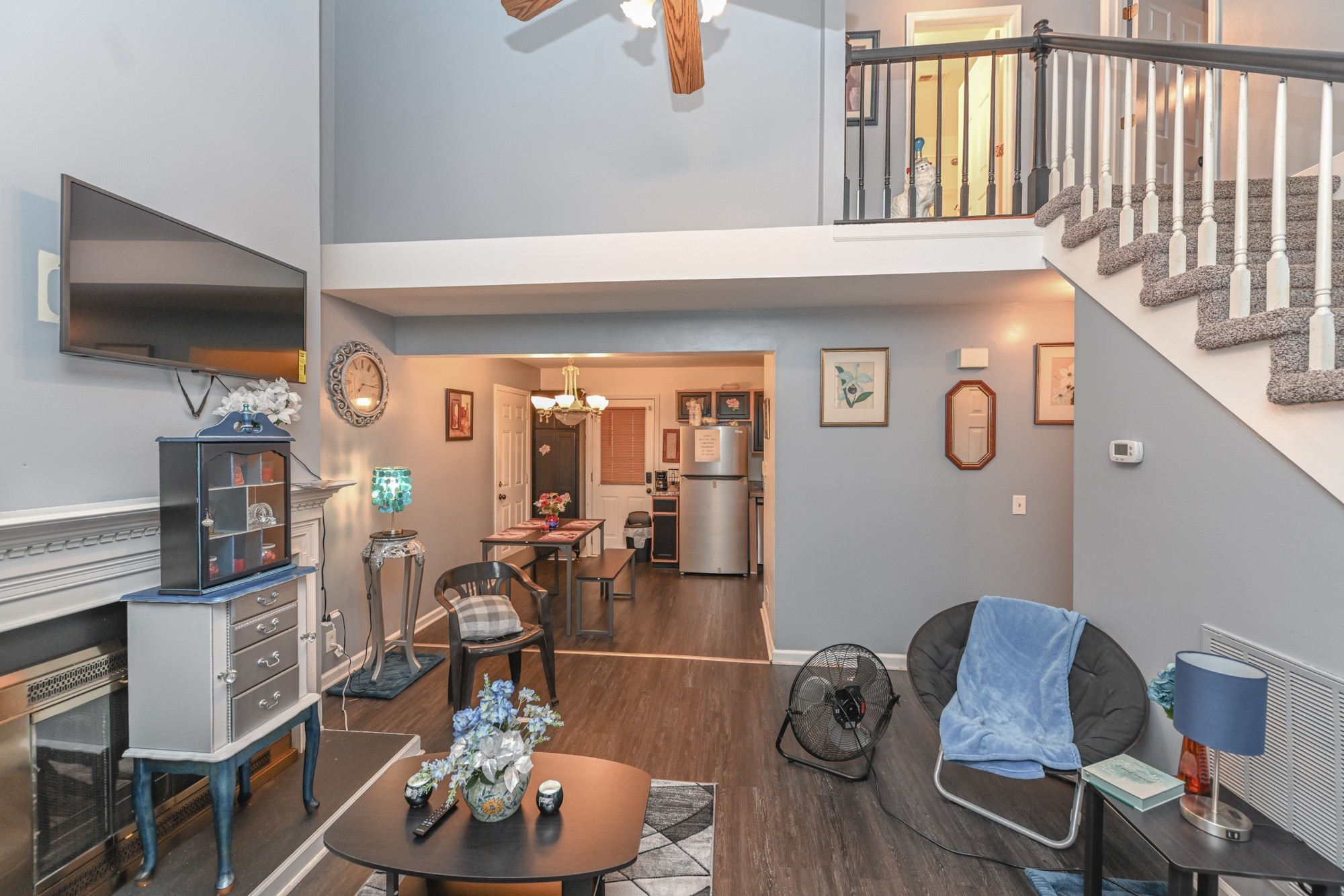 508 Robbie Ann Court Madison, TN 37115 - Photo 25 of 38 a living room with furniture and a flat screen tv