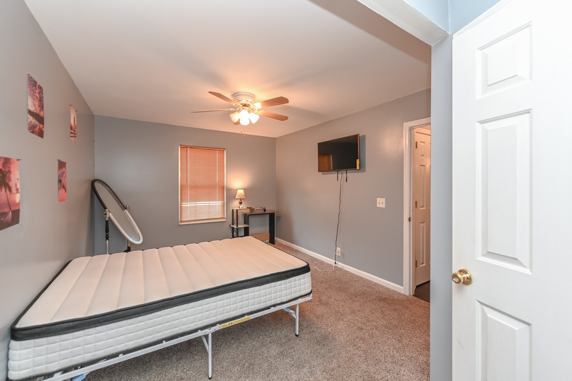 508 Robbie Ann Court Madison, TN 37115 - Photo 30 of 38 a bed room with a bed window and a mirror