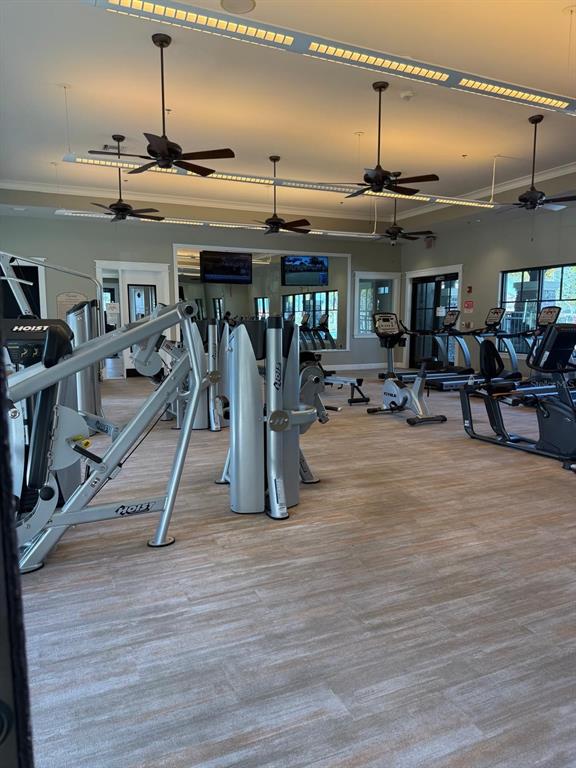2840 Chantilly Avenue Kissimmee, FL 34741 - Photo 13 of 22 a view of a room with gym equipment