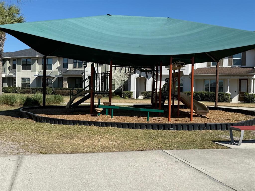 2840 Chantilly Avenue Kissimmee, FL 34741 - Photo 10 of 22 a view of a swimming pool with a patio