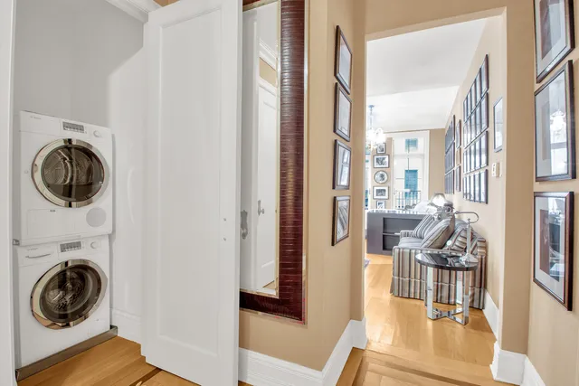 a view of living room and furniture