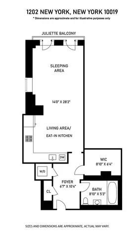 $1,299,000 | 1 Central Park South, Unit 1202 | Central Park South