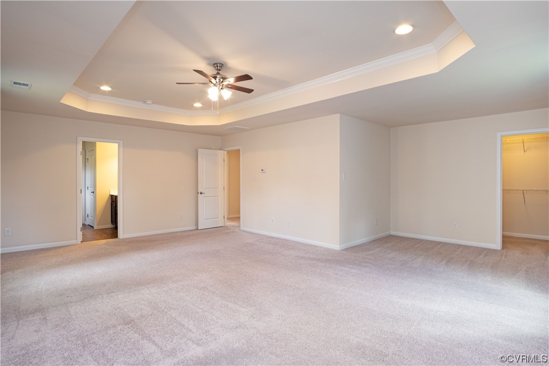 12800 Bailey Valley Drive Midlothian, VA 23112 - Photo 21 of 31 an empty room with closet and windows