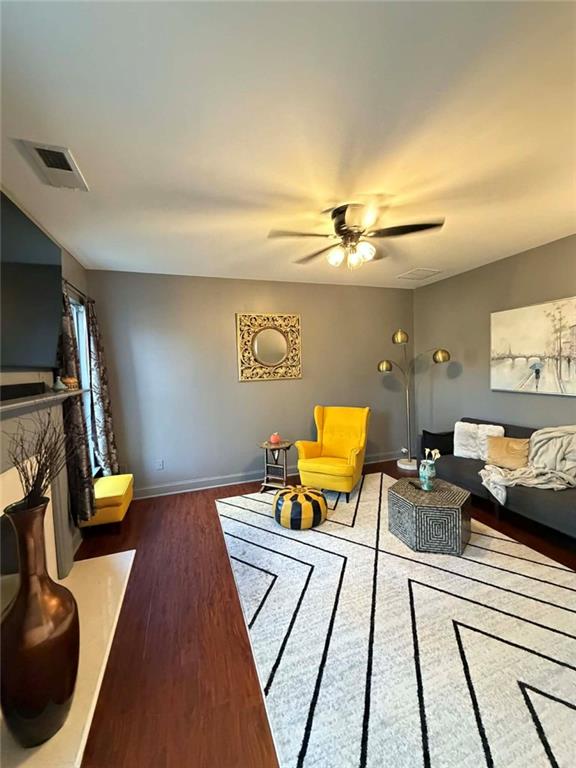 4832 Batiste Lane Acworth, GA 30101 - Photo 7 of 27 a living room with furniture and a flat screen tv