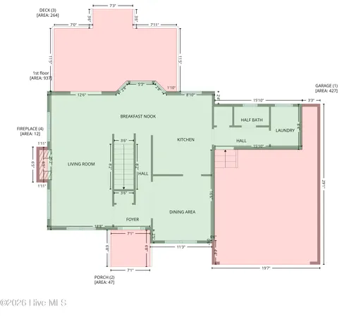 $348,000 | 149 Harvest Moon Drive, Richlands, NC 28574