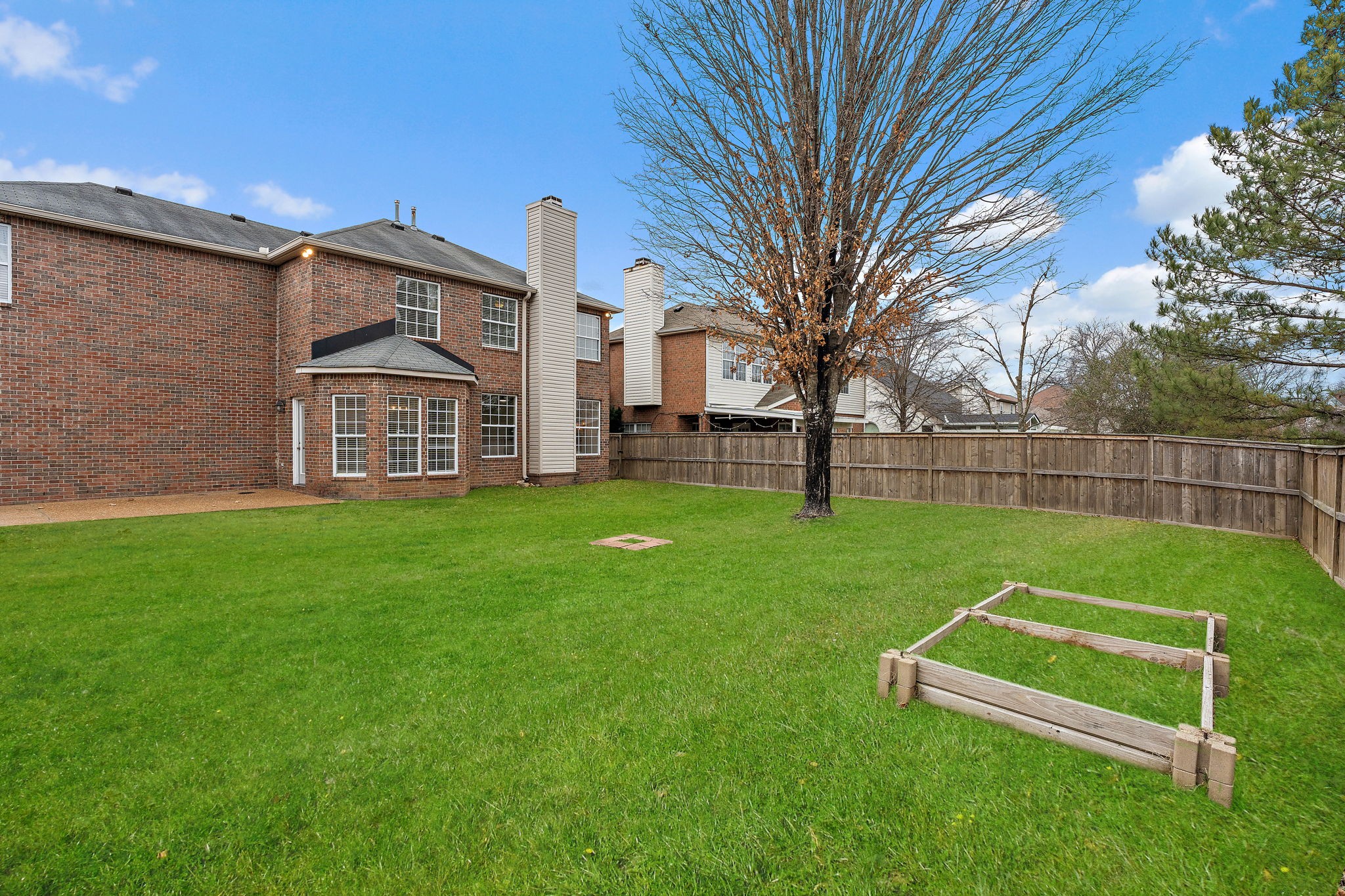 3140 Vera Valley Road Franklin, TN 37064 - Photo 38 of 38 a garden with wooden fence