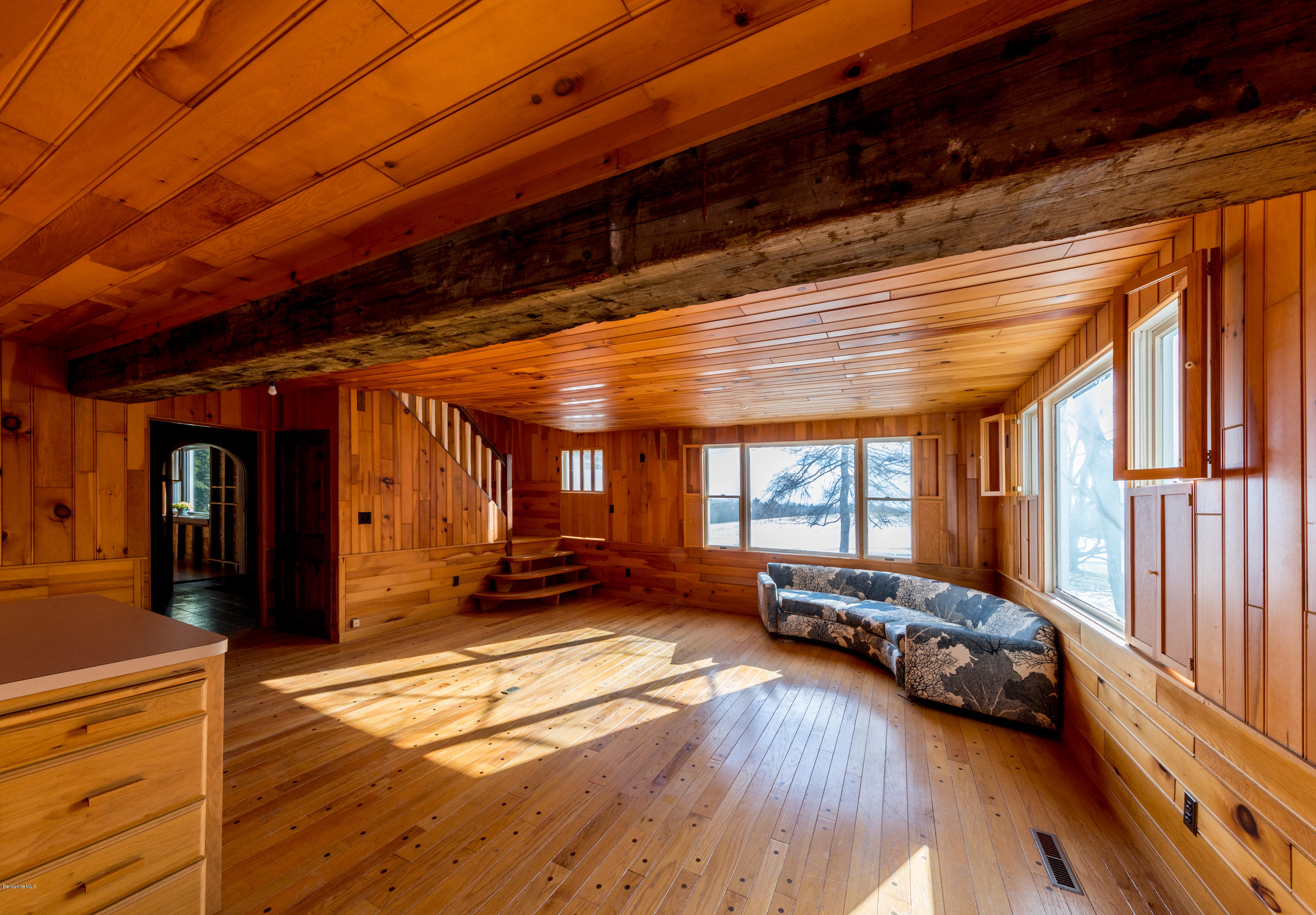 54 Patten Road Shelburne, MA 01370 - Photo 14 of 30 a view of a living room with a large window