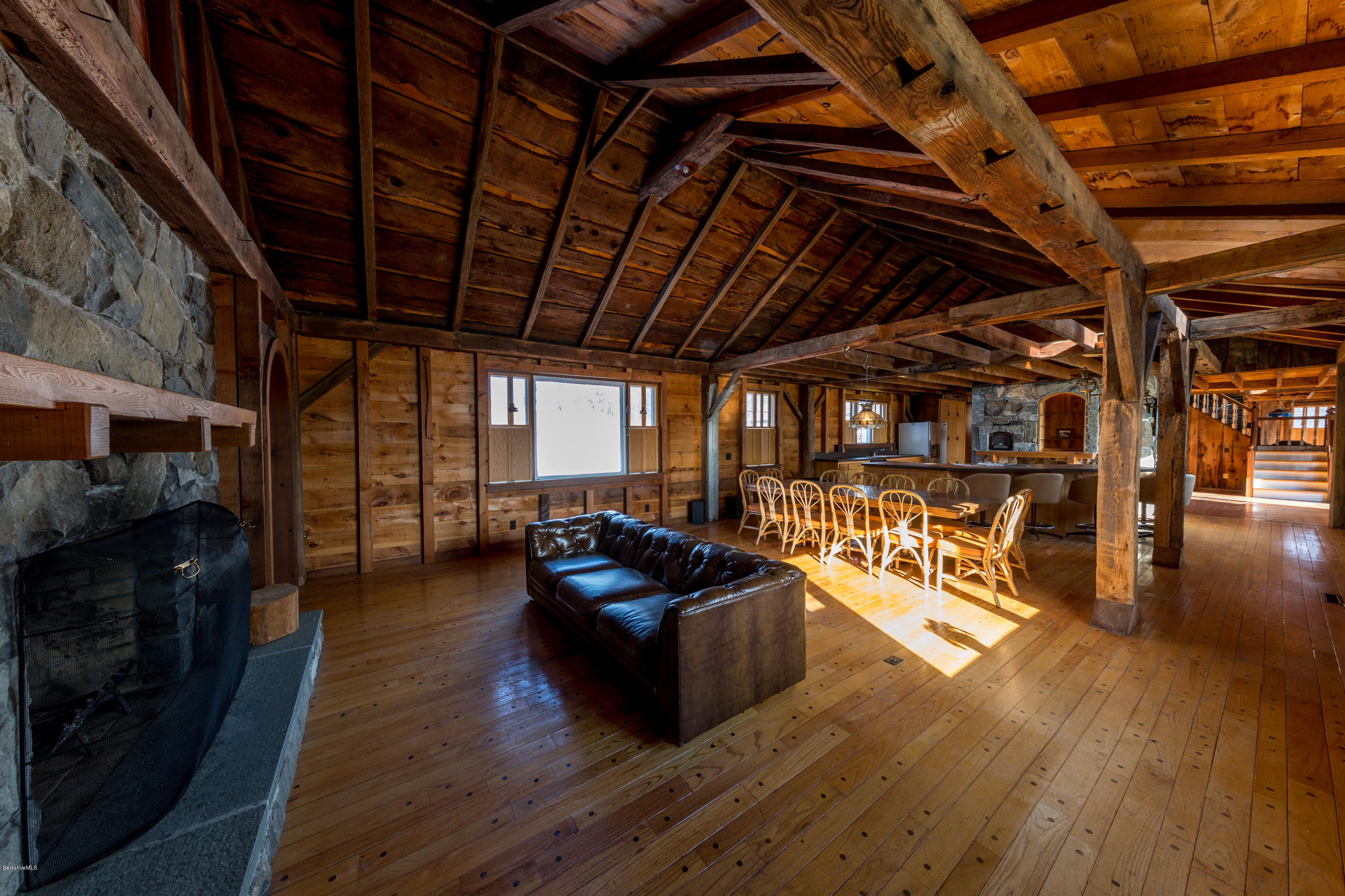 54 Patten Road Shelburne, MA 01370 - Photo 8 of 30 a living room with furniture and a wooden floor
