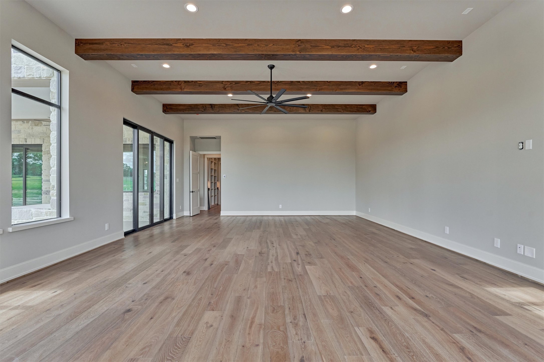 2306 Iris Cove Hockley, TX 77447 - Photo 28 of 50 Gorgeous beams - view looking back at game room.
