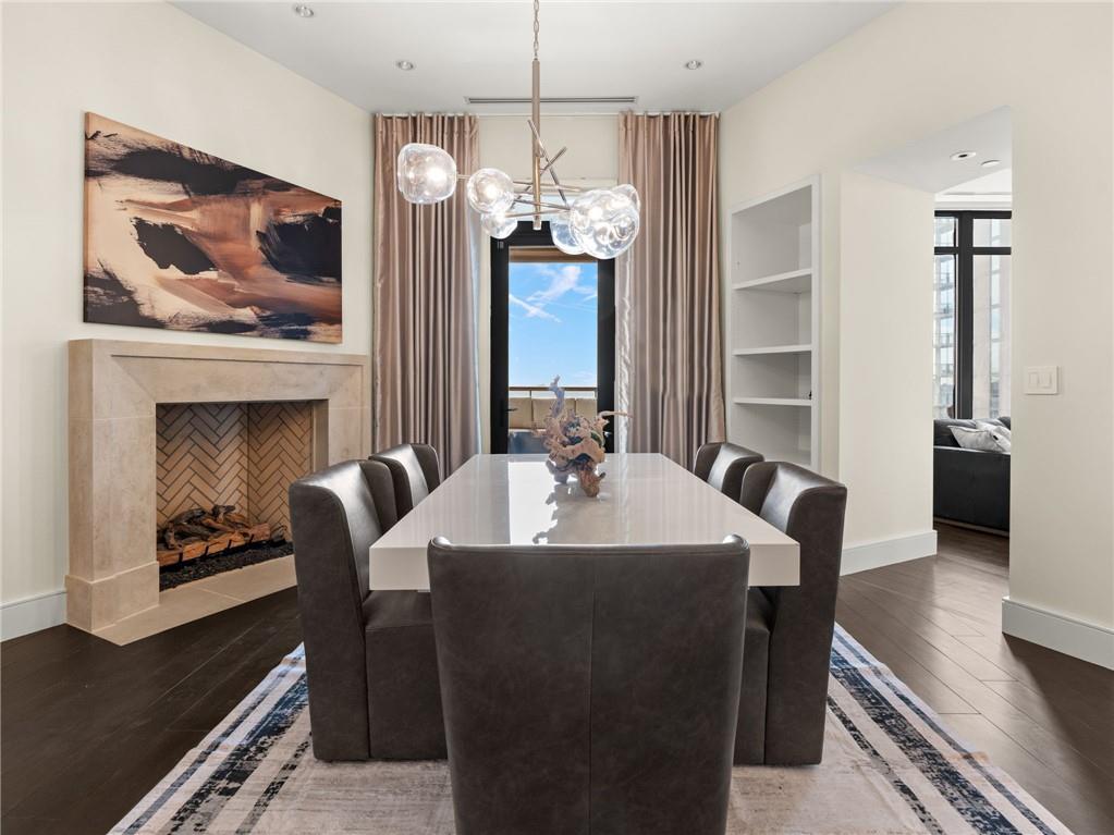 3376 Peachtree Road Northeast, Unit 35B Atlanta, GA 30326 - Photo 33 of 80 a dining room with furniture and window