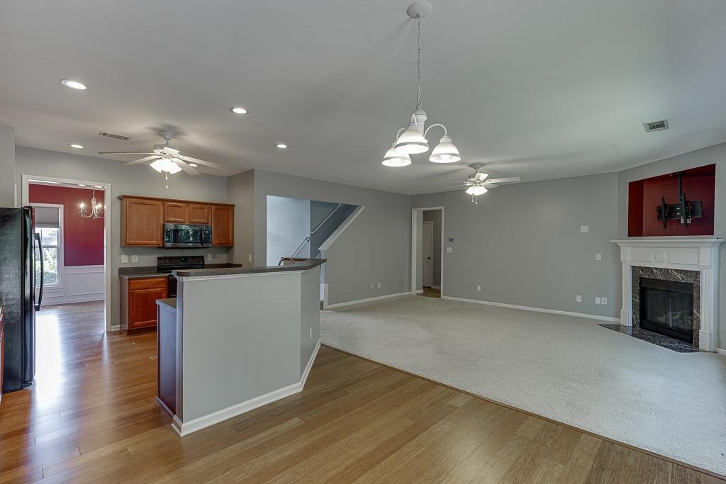 2365 Valley Mill Drive Buford, GA 30519 - Photo 15 of 53 a view of a kitchen with microwave and cabinets