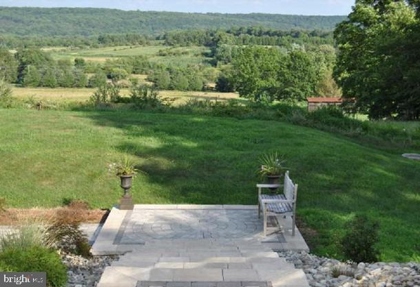 5 Shull Farm Road Erwinna, PA 18920 - Photo 23 of 33 Stone Walkway from Driveway to lower level