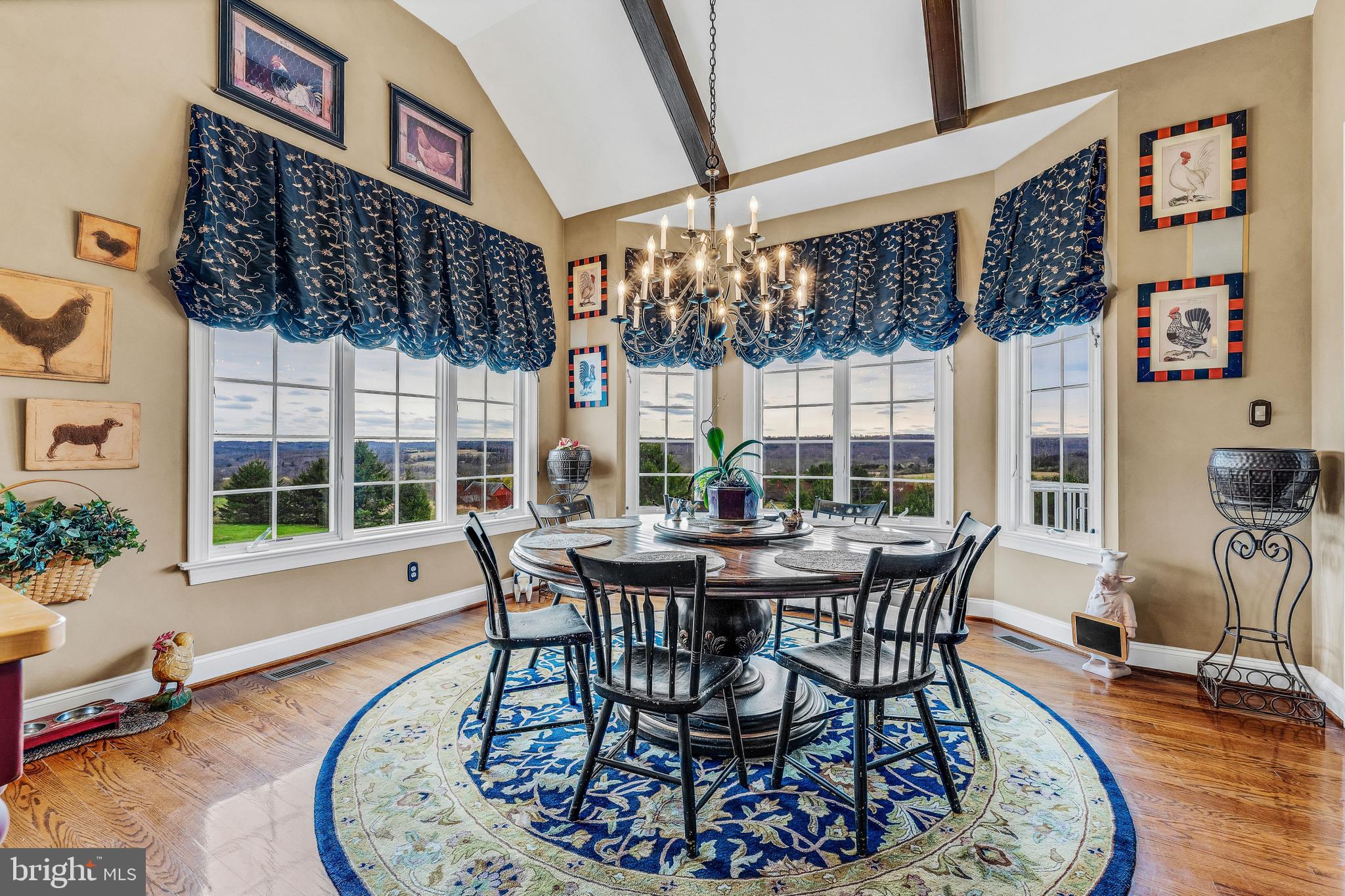 5 Shull Farm Road Erwinna, PA 18920 - Photo 9 of 33 Breakfstrm w/Beamed cathedral ceiling