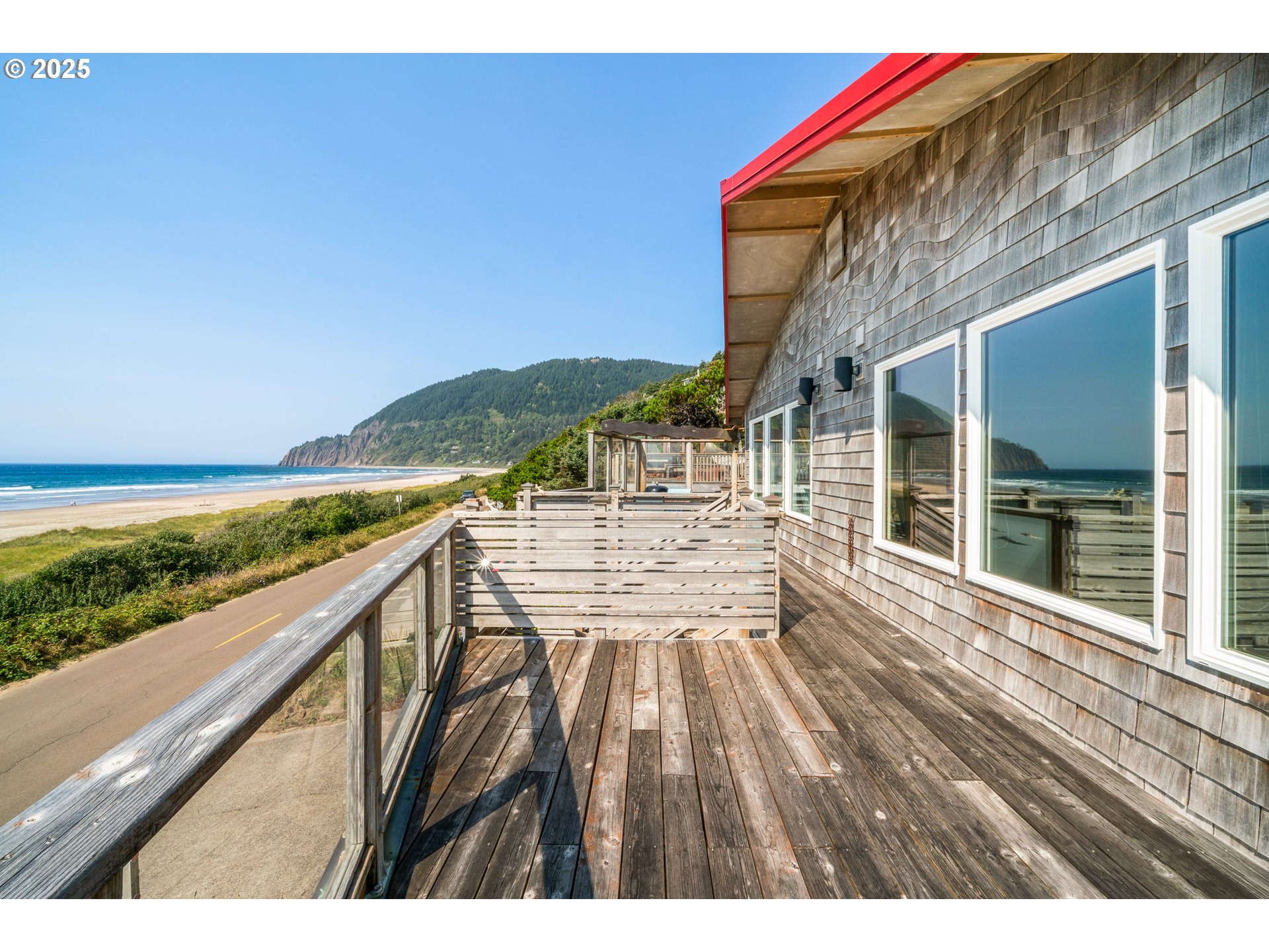 640 Ocean Road Manzanita, OR 97130 - Photo 4 of 47 a view of swimming pool with a balcony