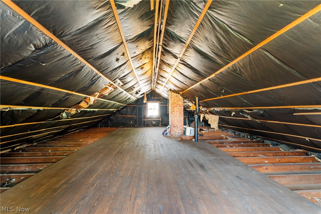 16 South State Street Rittman, OH 44270 - Photo 18 of 27 View of unfinished attic