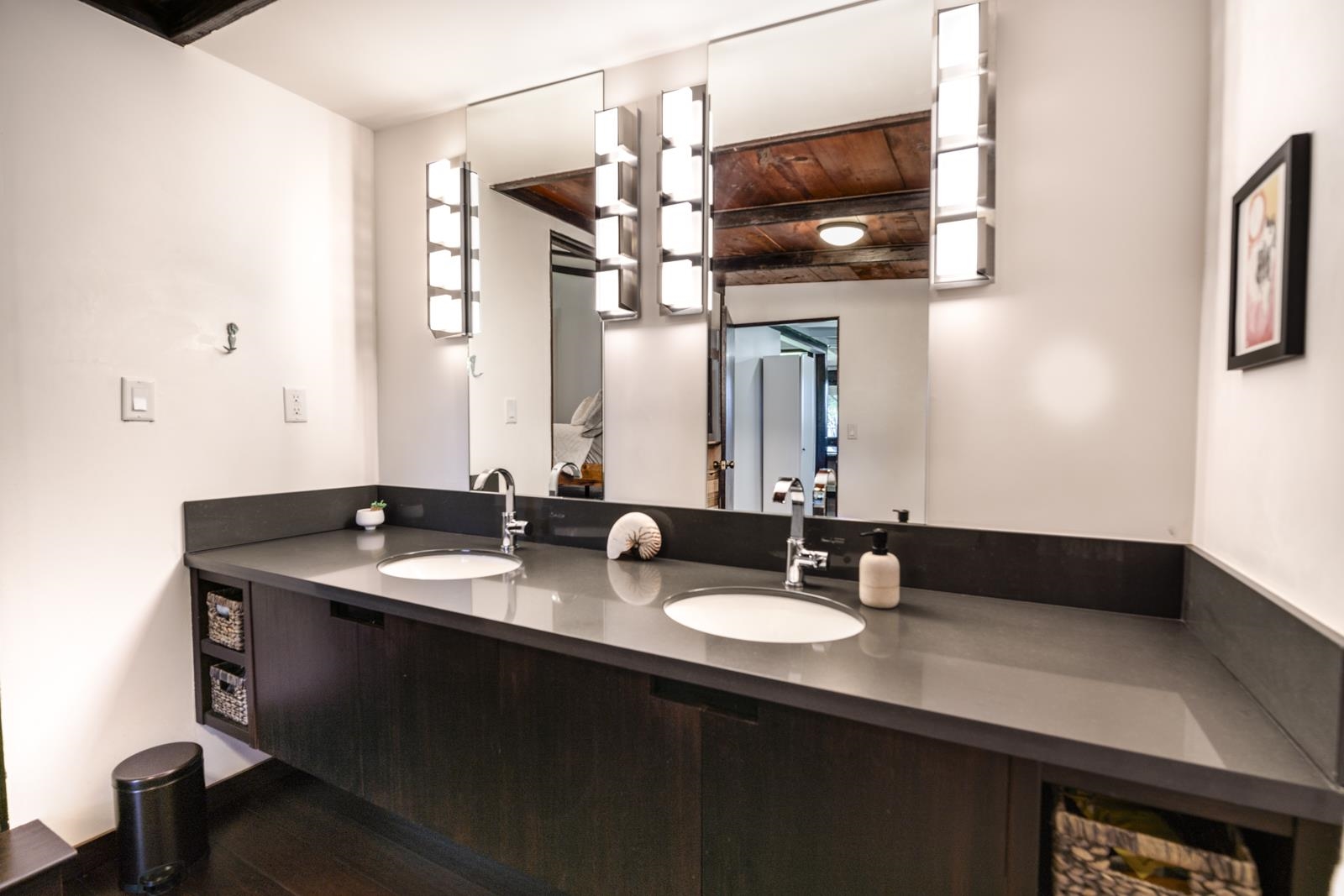 60 Lepo Place Haiku, HI 96708 - Photo 17 of 47 a bathroom with a sink and a mirror