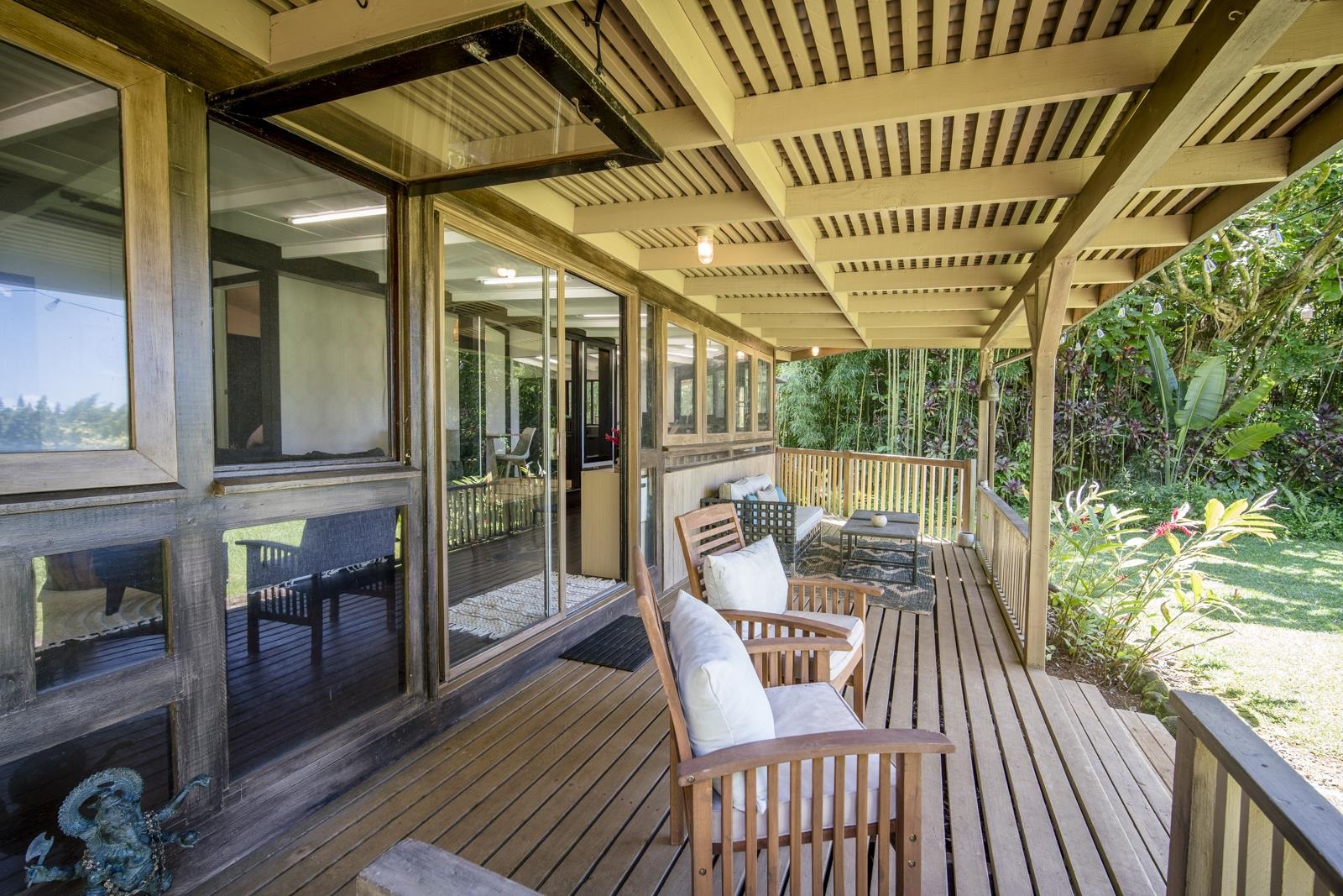 60 Lepo Place Haiku, HI 96708 - Photo 4 of 47 a view of a chairs in patio of the house