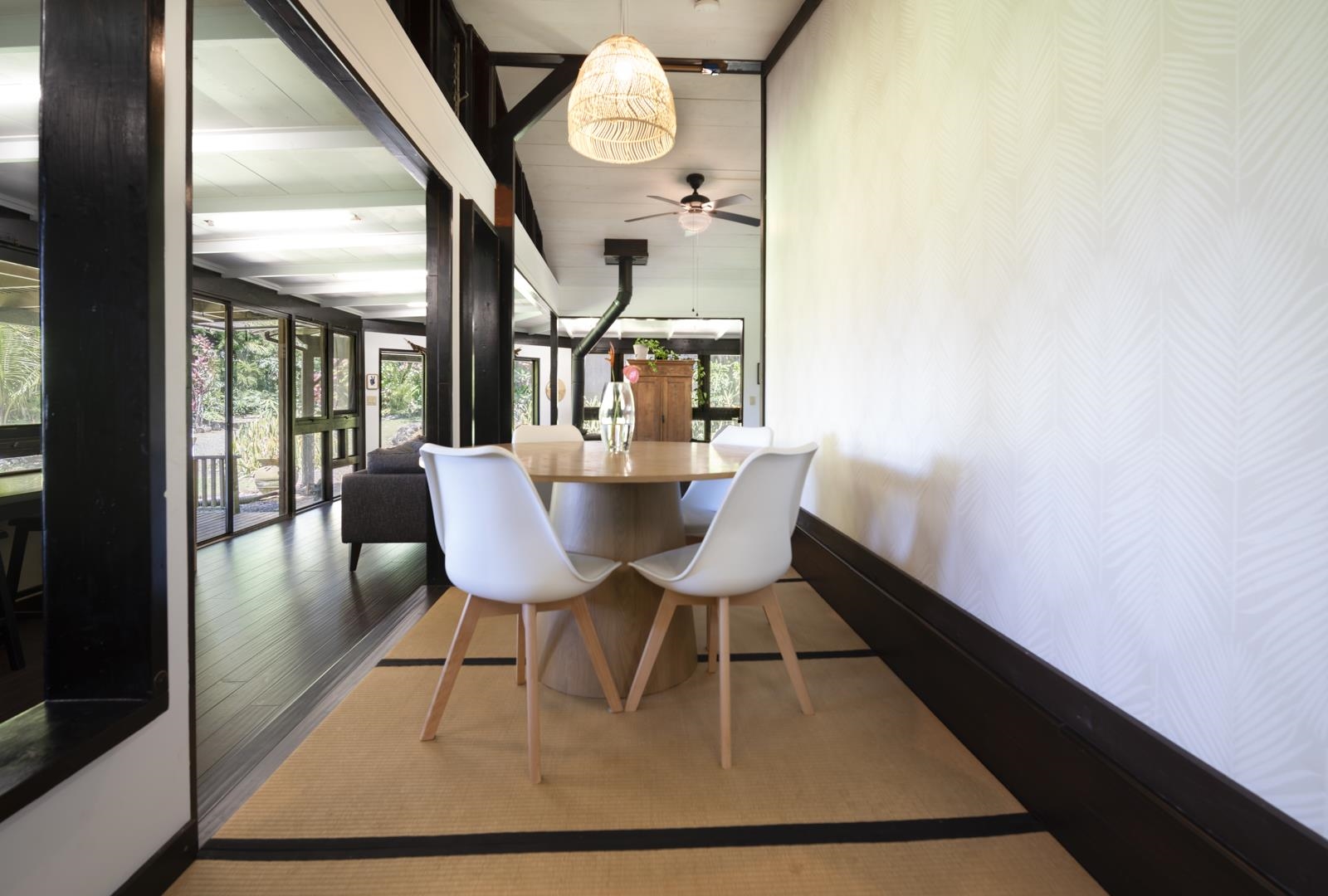 60 Lepo Place Haiku, HI 96708 - Photo 8 of 47 a view of a room with furniture and wooden floor