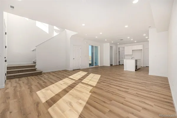a view of a living room