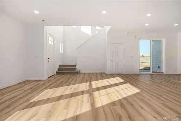 a view of empty room