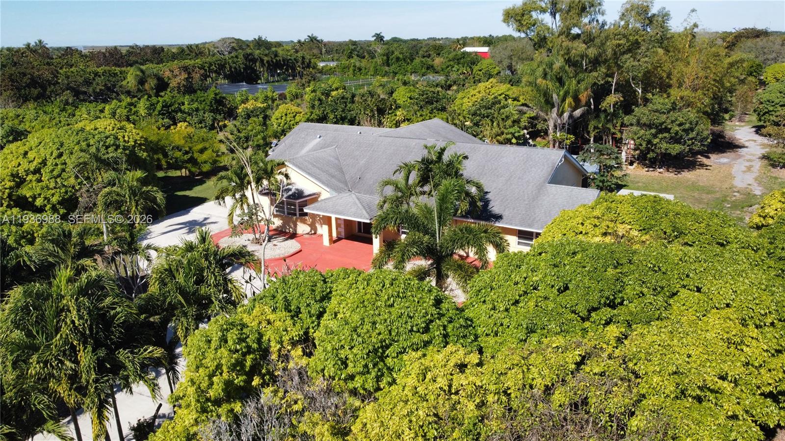 21295 Southwest 376th Street Homestead, FL 33034 - Photo 48 of 51 an aerial view of house with yard