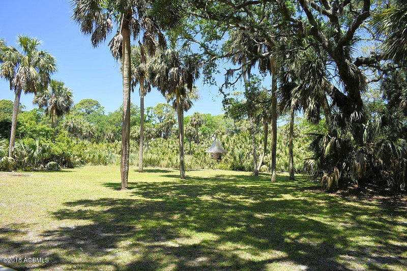 642 Dolphin Road Fripp Island, SC 29920 - Photo 24 of 27 Large Backyard