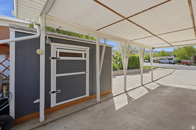 481 550 South Bountiful, UT 84010 - Photo 41 of 45 Carpet parking and large shed