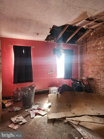 a room with gym equipment