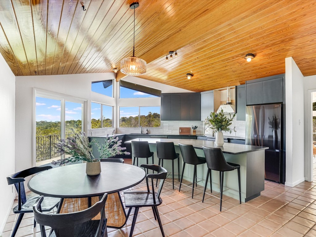 1302 Wild Basin Landing Austin, TX 78746 - Photo 6 of 22 2024 remodeled kitchen with eat-in breakfast room