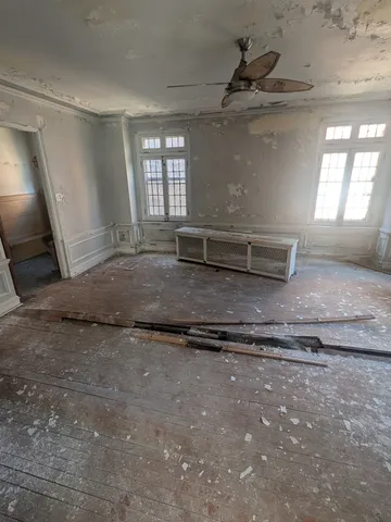 a view of a room with a sink